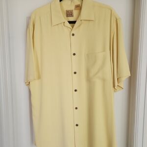 Jos. A. Bank Yellow Casual Button Down Shirt